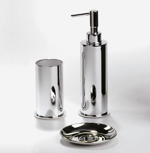 letizie set 3 accessori da bagno cromo
